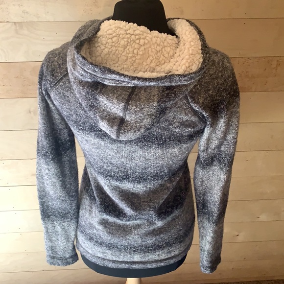 Lola Fleece Hoodie Size Medium Gray - Picture 2 of 2